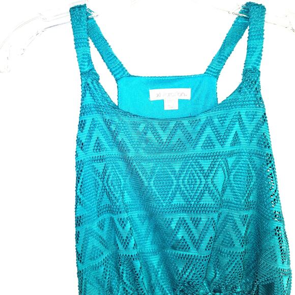 Xhilaration 10 12 Girl's Sleeveless Teen Maxi BOHO Sun Dress Kids Size Large L - Picture 2 of 7